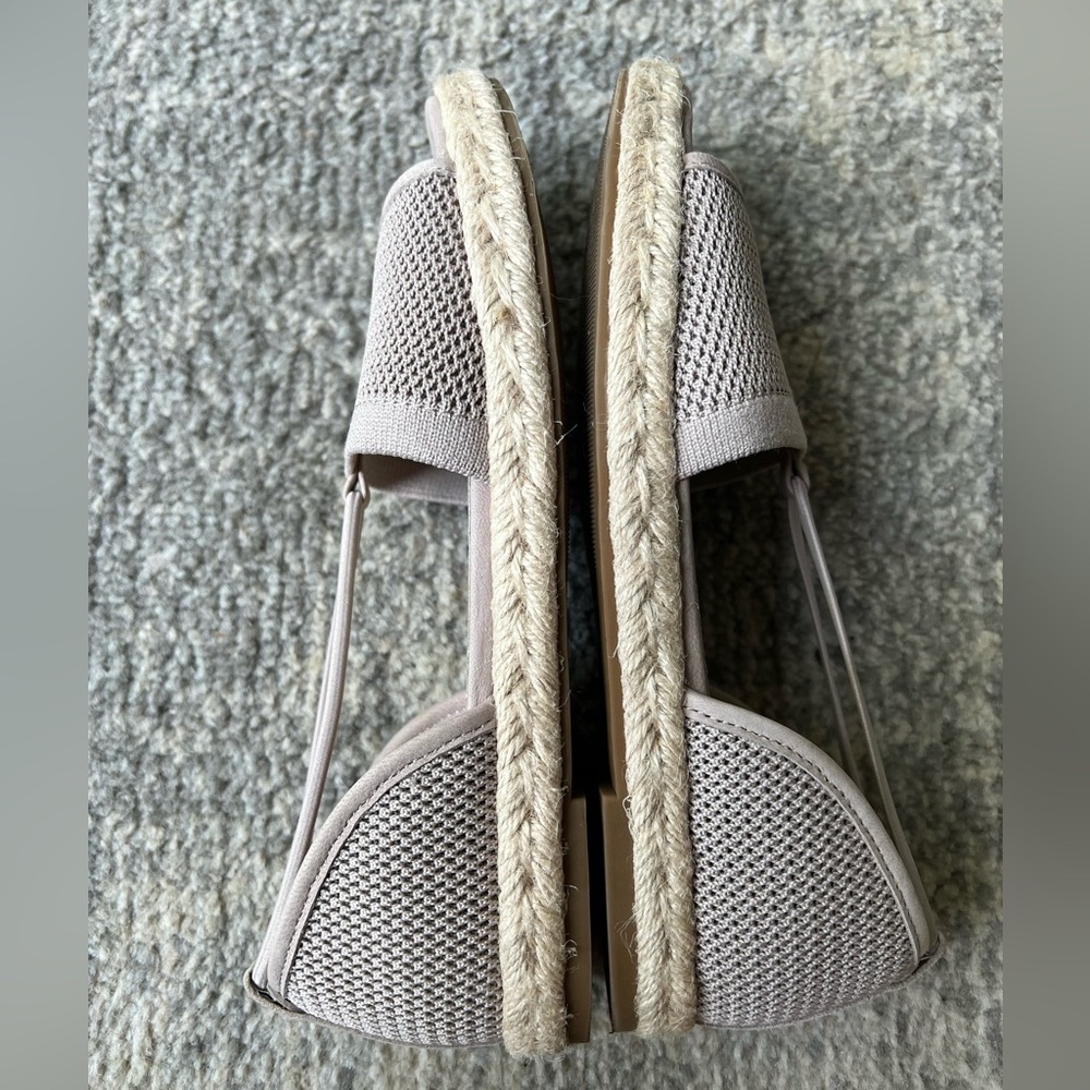 Eileen Fisher Mews Mesh Espadrilles Womens 7 Blush Slip On Sandals - Picture 4 of 9